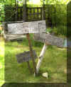 Functional and decorative weathered wood signs hand crafted in Canada at www.meadowranch.ca