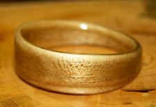 olive wood ring